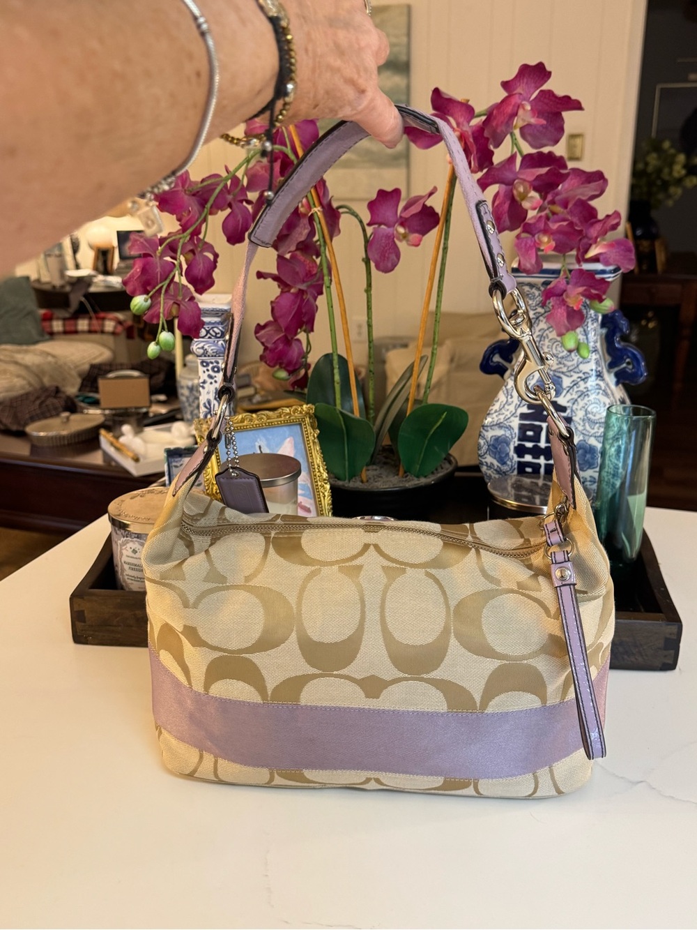 ππ€COACH SIGNATURE HOBO SHOULDER BAG! ππ€ - Picture 7 of 13